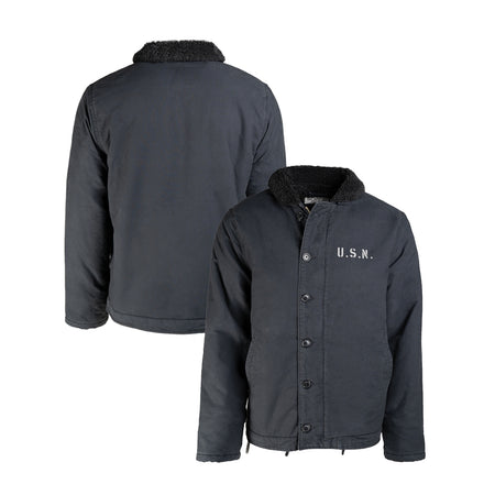 N1 US NAVY Deck jacket - Dark Blue - Dos vierge