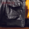 BLOUSON PILOTE EN CUIR - TYPE A2 - USAAF - MARRON FONCE