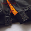 BLOUSON PILOTE EN CUIR - TYPE A2 - USAAF - MARRON FONCE