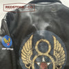 BLOUSON PILOTE EN CUIR - TYPE A2 - NOIR - 8EME ARMY AIR FORCE