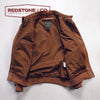 BLOUSON PILOTE EN CUIR - TYPE A2 - USAAF - MARRON CLAIR