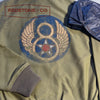 VESTE DE PILOTE TEXTILE - TYPE 37-J-1 - 8EME ARMY AIR FORCE