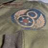 VESTE DE PILOTE TEXTILE - TYPE 37-J-1 - 8EME ARMY AIR FORCE